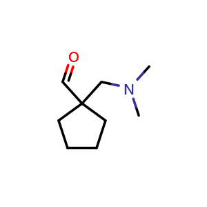 1-[(dimethylamino)methyl]cyclopentane-1-carbaldehyde