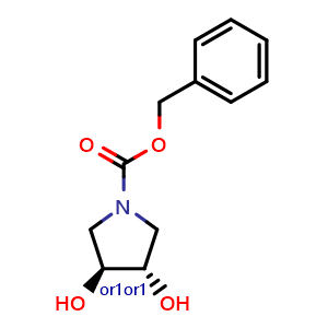 benzyl trans-3,4-dihydroxypyrrolidine-1-carboxylate