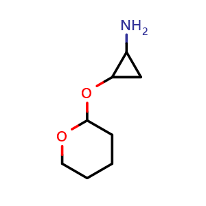 2-(oxan-2-yloxy)cyclopropan-1-amine
