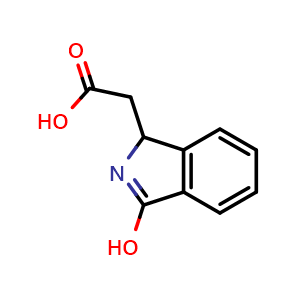 2-(3-hydroxy-1H-isoindol-1-yl)acetic acid