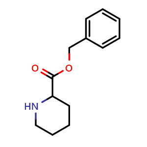 Chemical structure of benzyl piperidine-2-carboxylate , CAS 38068-75-6, AChemBlock S75834