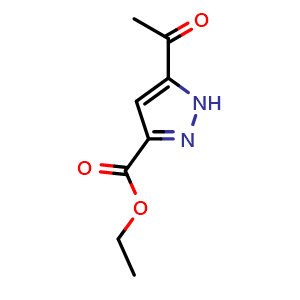 ethyl 5-acetyl-1H-pyrazole-3-carboxylate