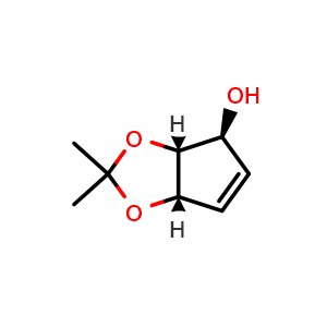 (3aR,4S,6aS)-2,2-dimethyl-2H,3aH,4H,6aH-cyclopenta[d][1,3]dioxol-4-ol