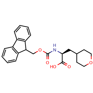 (2S)-2-(9H-fluoren-9-ylmethoxycarbonylamino)-3-tetrahydropyran-4-yl-propanoic acid
