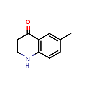 Chemical structure of 6-methyl-1,2,3,4-tetrahydroquinolin-4-one , CAS 36054-00-9, AChemBlock S75925