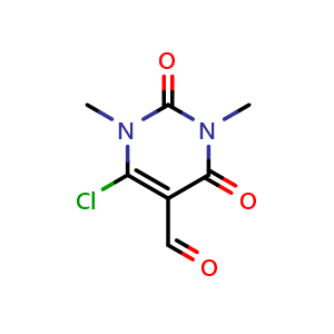 6-chloro-1,3-dimethyl-2,4-dioxo-1,2,3,4-tetrahydropyrimidine-5-carbaldehyde