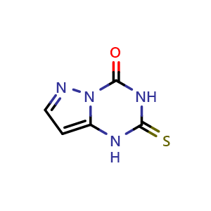 2-sulfanylidene-1H,2H,3H,4H-pyrazolo[1,5-a][1,3,5]triazin-4-one
