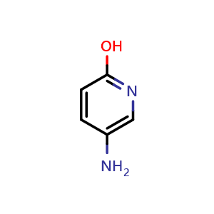 Chemical structure of 5-aminopyridin-2-ol , CAS 33630-94-3, AChemBlock S76054