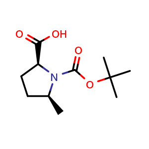 (2S,5S)-1-[(tert-butoxy)carbonyl]-5-methylpyrrolidine-2-carboxylic acid