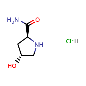 (2S,4R)-4-hydroxypyrrolidine-2-carboxamide hydrochloride