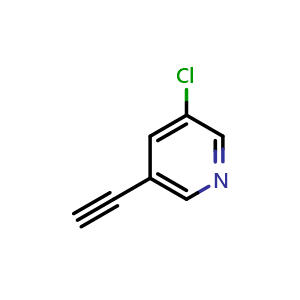 3-chloro-5-ethynylpyridine