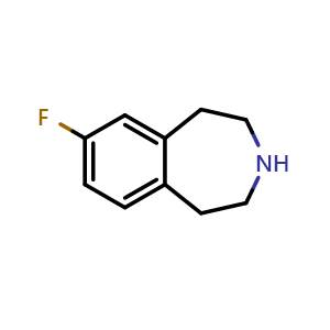 7-fluoro-2,3,4,5-tetrahydro-1H-3-benzazepine
