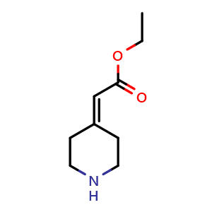 ethyl 2-(piperidin-4-ylidene)acetate
