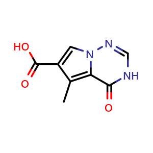 5-methyl-4-oxo-3H,4H-pyrrolo[2,1-f][1,2,4]triazine-6-carboxylic acid