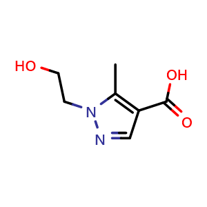 1-(2-hydroxyethyl)-5-methyl-1H-pyrazole-4-carboxylic acid