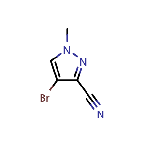 4-bromo-1-methyl-1H-pyrazole-3-carbonitrile
