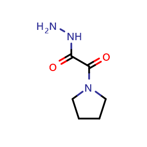2-oxo-2-(pyrrolidin-1-yl)acetohydrazide