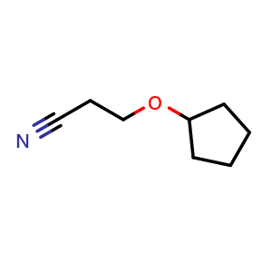 3-(cyclopentyloxy)propanenitrile