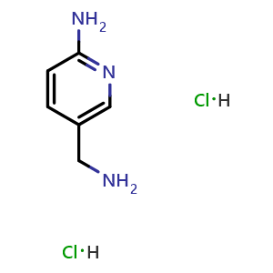 5-(aminomethyl)pyridin-2-amine dihydrochloride