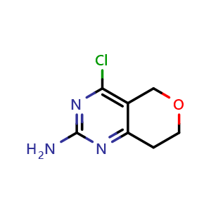 4-chloro-5H,7H,8H-pyrano[4,3-d]pyrimidin-2-amine