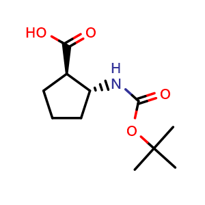 (1R,2R)-2-{[(tert-butoxy)carbonyl]amino}cyclopentane-1-carboxylic acid