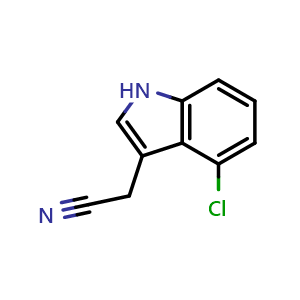 2-(4-chloro-1H-indol-3-yl)acetonitrile