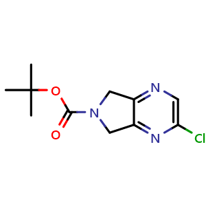 tert-butyl 2-chloro-5H,6H,7H-pyrrolo[3,4-b]pyrazine-6-carboxylate