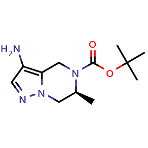 tert-butyl (6S)-3-amino-6-methyl-4H,5H,6H,7H-pyrazolo[1,5-a]pyrazine-5-carboxylate