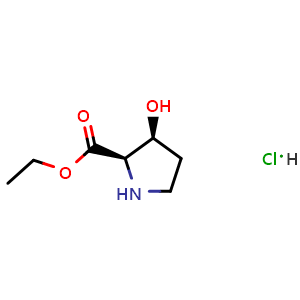 ethyl (2R,3S)-3-hydroxypyrrolidine-2-carboxylate hydrochloride