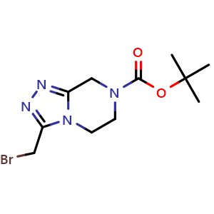 tert-butyl 3-(bromomethyl)-6,8-dihydro-5H-[1,2,4]triazolo[4,3-a]pyrazine-7-carboxylate