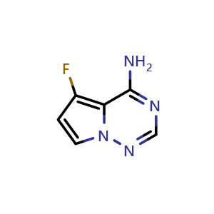 5-fluoropyrrolo[2,1-f][1,2,4]triazin-4-amine