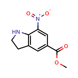 methyl 7-nitroindoline-5-carboxylate