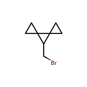Chemical structure of 7-(bromomethyl)dispiro[2.0.24.13]heptane , CAS 2152961-86-7, AChemBlock S76939