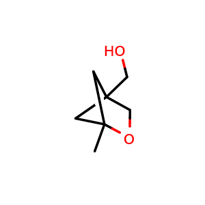 Chemical structure of (1-methyl-2-oxabicyclo[2.1.1]hexan-4-yl)methanol , CAS 2138162-49-7, AChemBlock S76968