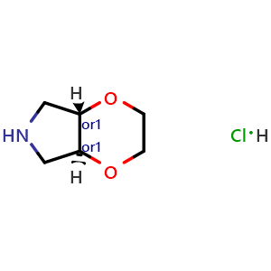 trans-hexahydro-2H-[1,4]dioxino[2,3-c]pyrrole hydrochloride