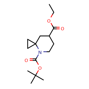 4-tert-butyl 7-ethyl 4-azaspiro[2.5]octane-4,7-dicarboxylate