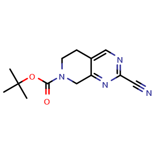 tert-butyl 2-cyano-6,8-dihydro-5H-pyrido[3,4-d]pyrimidine-7-carboxylate