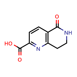 5-oxo-5,6,7,8-tetrahydro-1,6-naphthyridine-2-carboxylic acid