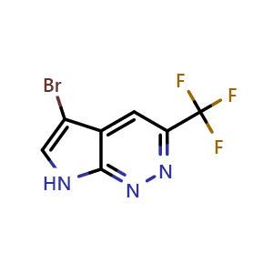 5-bromo-3-(trifluoromethyl)-7H-pyrrolo[2,3-c]pyridazine