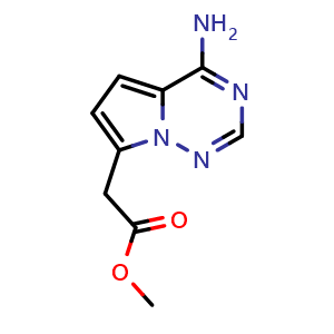 methyl 2-{4-aminopyrrolo[2,1-f][1,2,4]triazin-7-yl}acetate