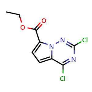 ethyl 2,4-dichloropyrrolo[2,1-f][1,2,4]triazine-7-carboxylate