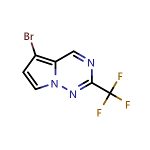 5-bromo-2-(trifluoromethyl)pyrrolo[2,1-f][1,2,4]triazine