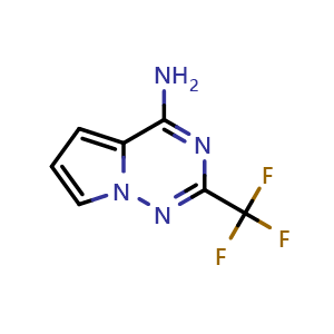 2-(trifluoromethyl)pyrrolo[2,1-f][1,2,4]triazin-4-amine
