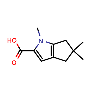 1,5,5-trimethyl-1H,4H,5H,6H-cyclopenta[b]pyrrole-2-carboxylic acid