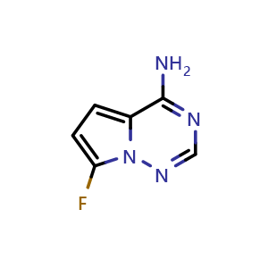 7-fluoropyrrolo[2,1-f][1,2,4]triazin-4-amine