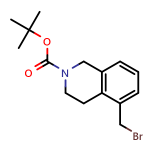 tert-butyl 5-(bromomethyl)-3,4-dihydro-1H-isoquinoline-2-carboxylate