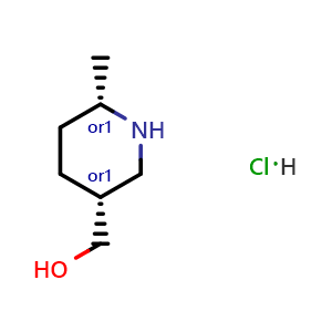 [cis-6-methylpiperidin-3-yl]methanol hydrochloride