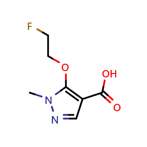 5-(2-fluoroethoxy)-1-methyl-1H-pyrazole-4-carboxylic acid