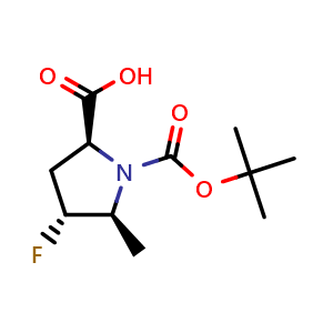 (2S,4R,5S)-1-tert-butoxycarbonyl-4-fluoro-5-methyl-pyrrolidine-2-carboxylic acid