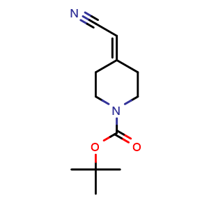 tert-butyl 4-(cyanomethylidene)piperidine-1-carboxylate